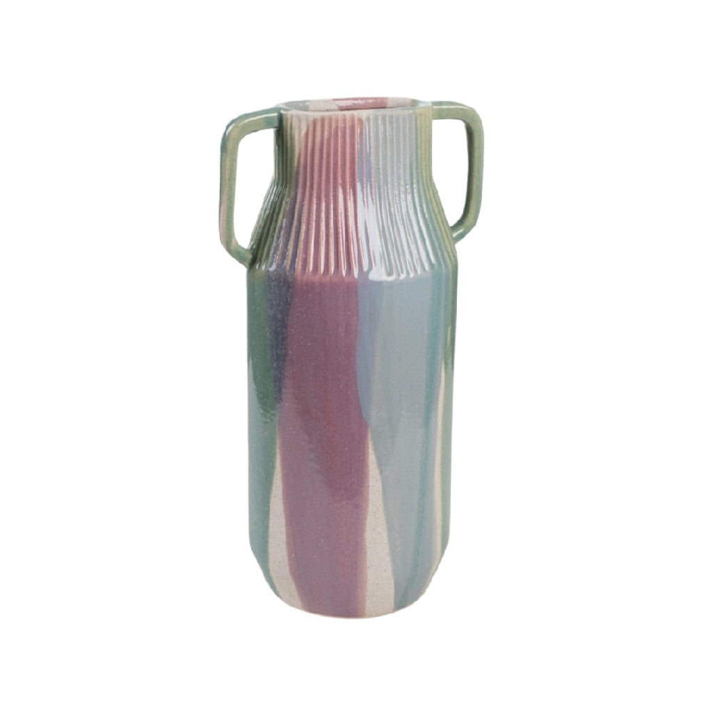 Vase décoratif en céramique pour intérieur - 25 x 10 x 40