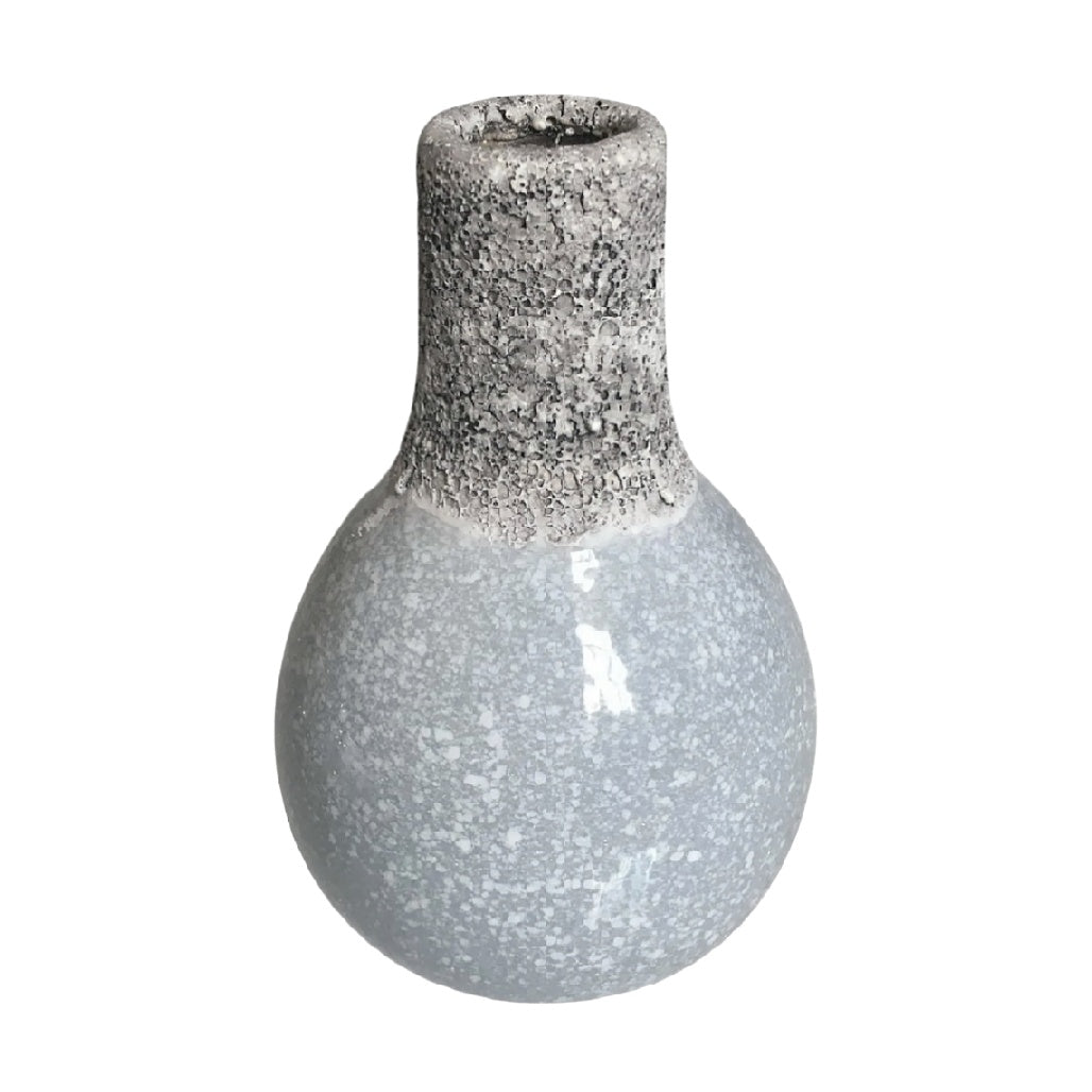 Vase décoratif en céramique pour intérieur - 12 x 12 x 20